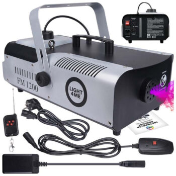 Light4me Μηχανή Καπνού 1200W με Ενσύρματο Ασύρματο Χειριστήριο