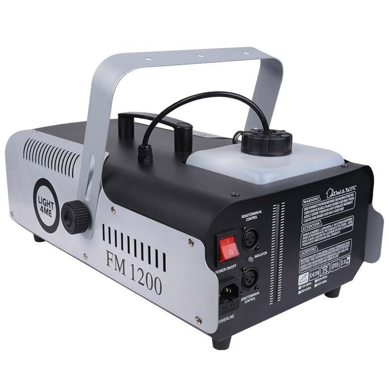 Light4me 1200W Smoke Machine with Wired and Wireless Remote Control 4
