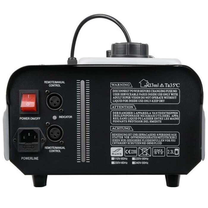 Light4me Μηχανή Καπνού 1200W με Ενσύρματο Ασύρματο Χειριστήριο 5