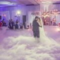 Slow Dance, Wedding stage Dry ice