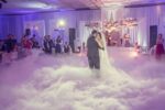 Slow Dance, Wedding stage Dry ice