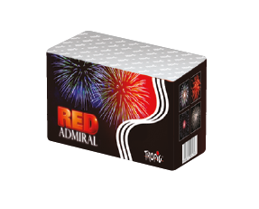 Πυροτέχνημα 18 Βολών Red Admiral TB16