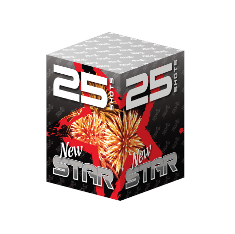 Πυροτέχνημα 25 Βολών New Star TB57 novafirefireworks